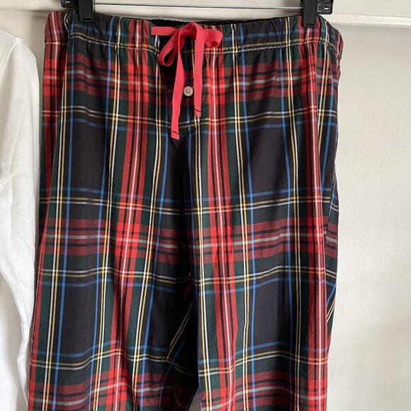 J. Crew “Vintage Stewart Tartan” Plaid Print Pajama Pants Size L - Picture 10 of 11
